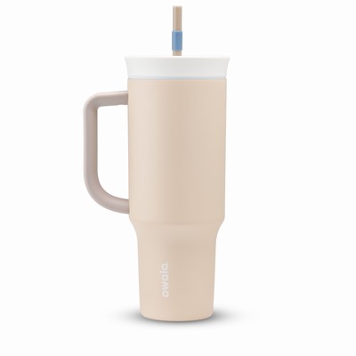 Owala 40oz Tumbler Water Bottles Beige | 0587-HMWEO